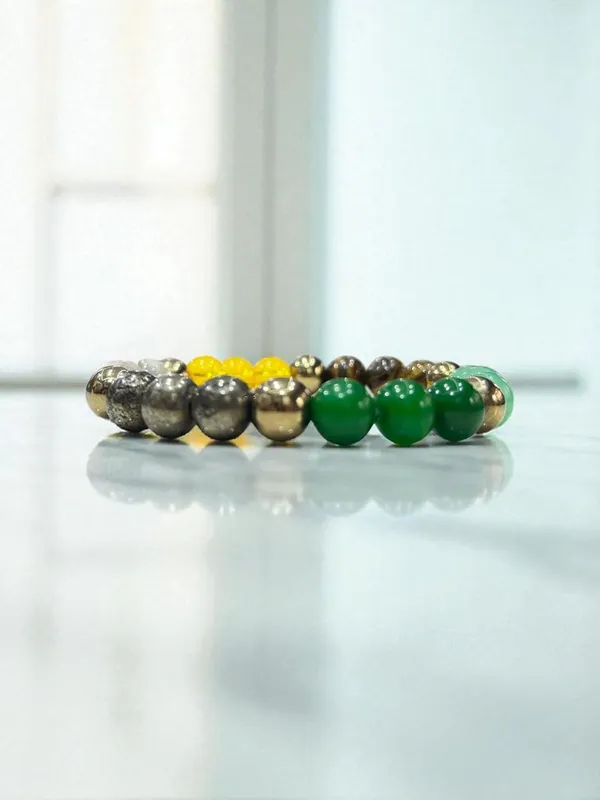 Pyrite_Stone_Beaded_Bracelet
