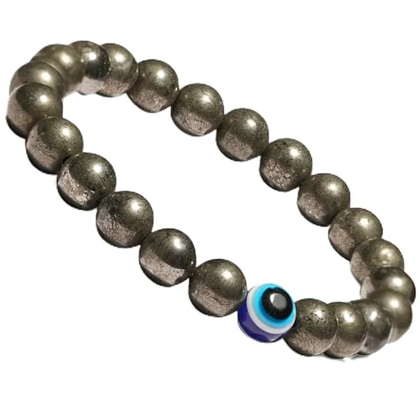 Pyrite_Bead_Bracelet