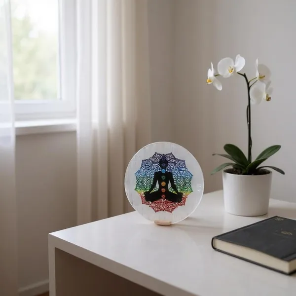 Selenite_Buddha_Charging_Plate_With_Chakra_Symbols