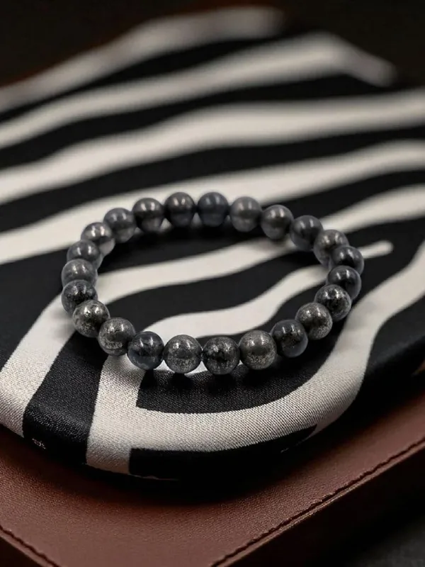 Pyrite_Beaded_Bracelet