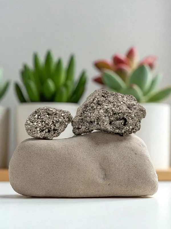 Pyrite_Stone_Cluster
