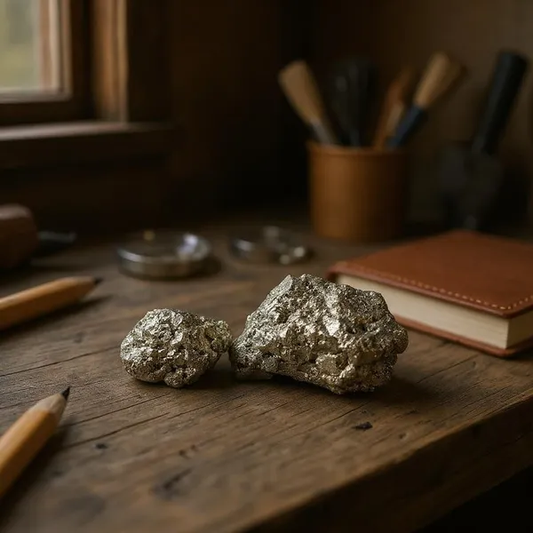 Pyrite_Stone_Cluster