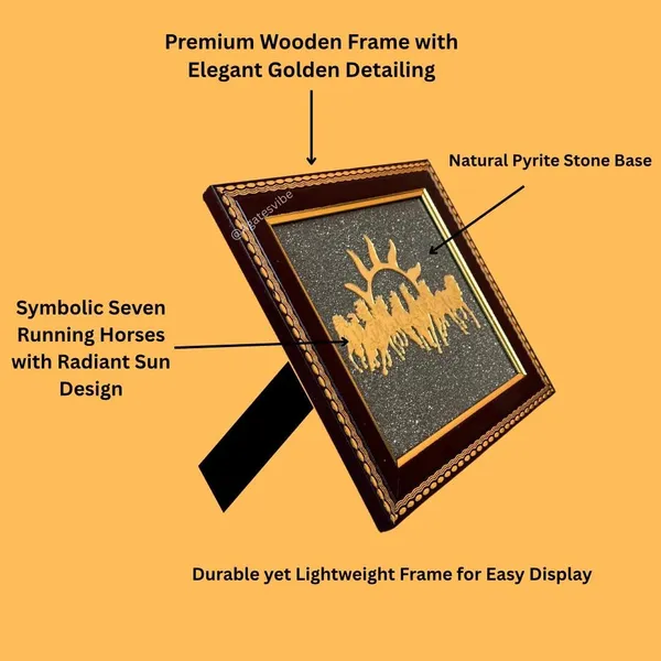 Pyrite_Stone_Wall_Frame_With_Horses