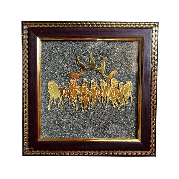 Pyrite_Stone_Wall_Decor_Frame_With_Horses