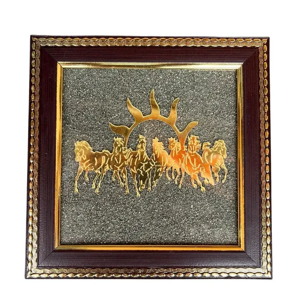 Pyrite_Stone_Vastu_Frame_With_Horses