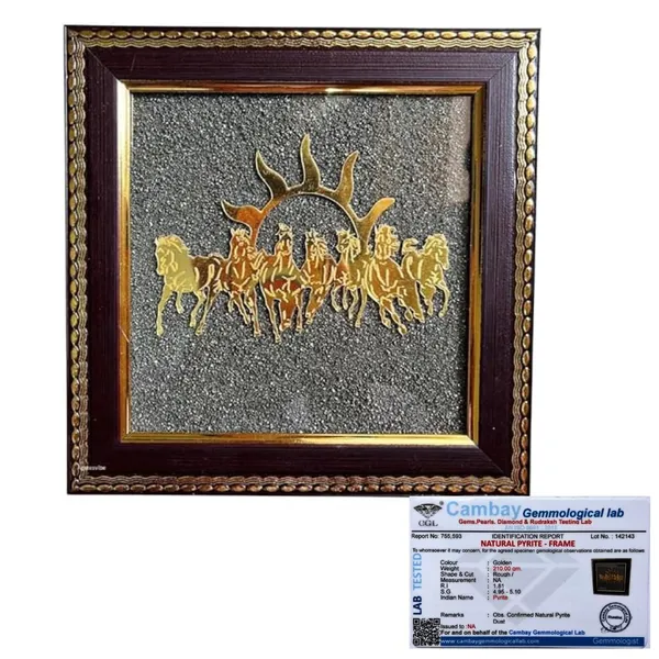 Pyrite_Stone_Vastu_Frame_With_Horses