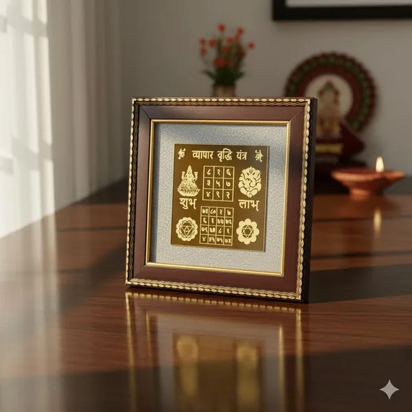 Pyrite_Stone_Yantra_Wall_Frame
