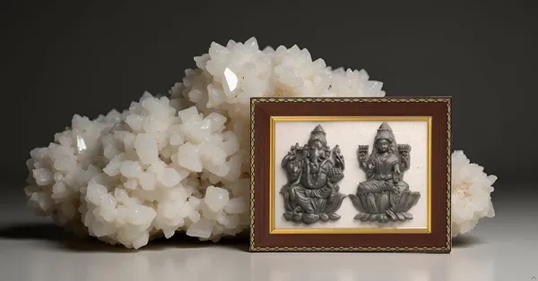 Lakshmi_Ganesh_Wooden_Frame_With_Crystal_Decor