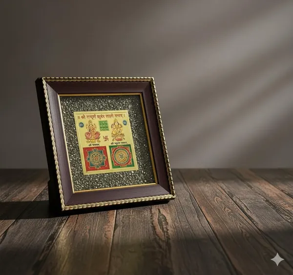 Lakshmi_Kuber_Yantra_Pyrite_Frame