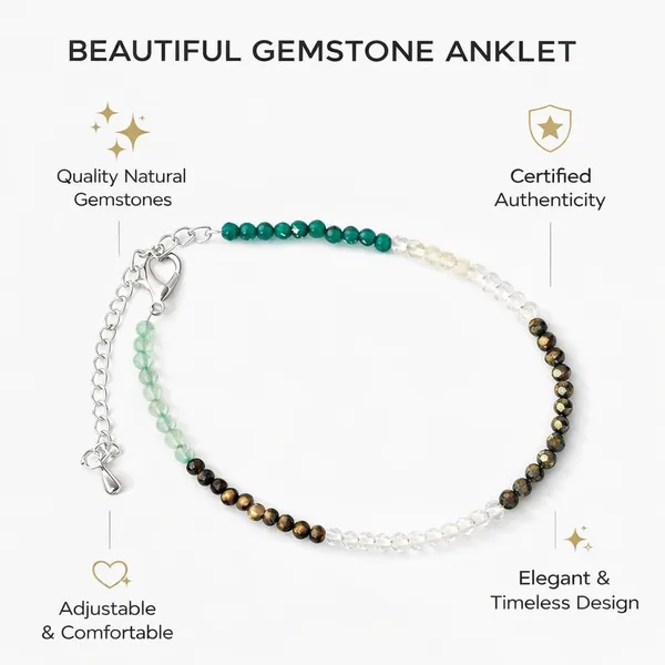 Pyrite_Anklet_For_Women