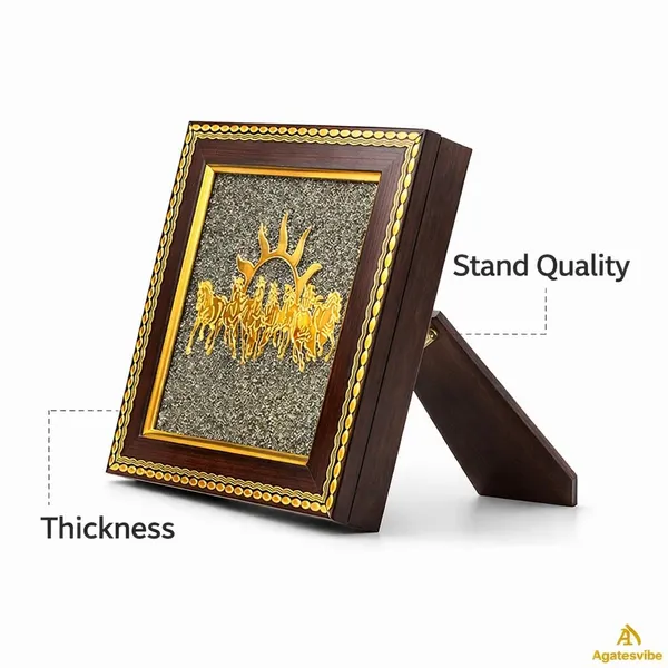 Pyrite_Seven_Horses_Wall_Frame