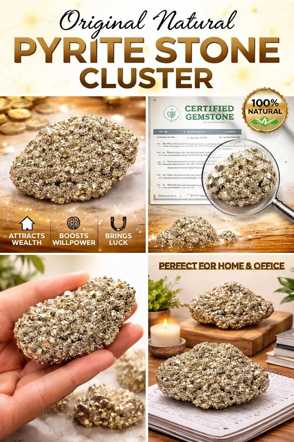 Pyrite_Stone_Cluster