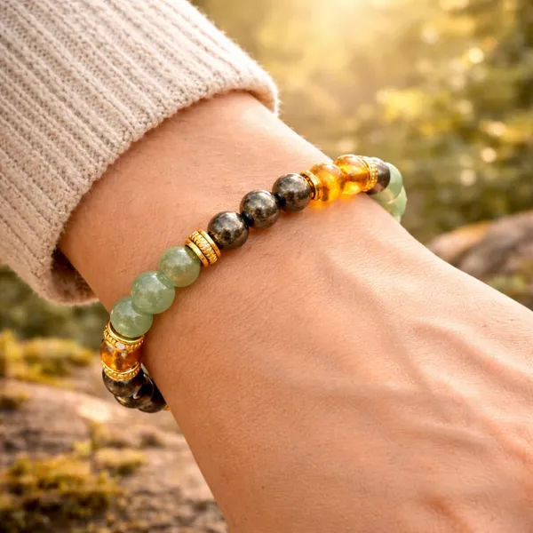 Crystal_Bracelet_With_Pyrite_Citrine_And_Green_Aventurine