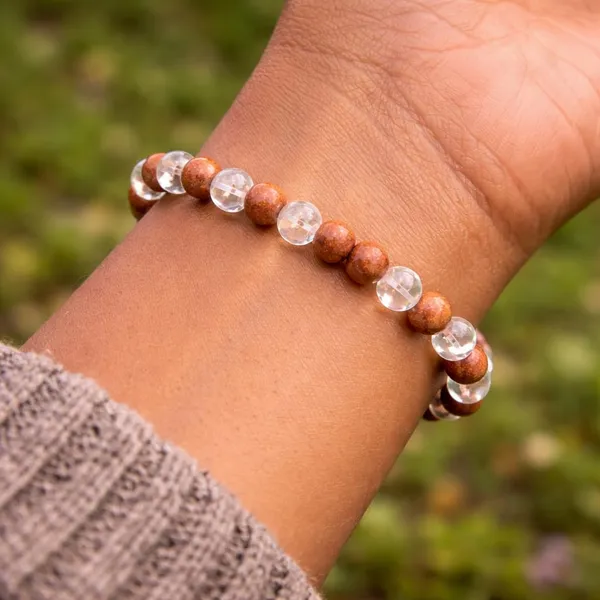 Red_Jasper_And_Clear_Quartz_Crystal_Bracelet