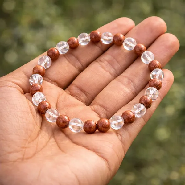 Red_Jasper_And_Clear_Quartz_Crystal_Bracelet