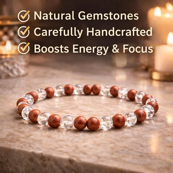 Red_Jasper_And_Clear_Quartz_Crystal_Bracelet