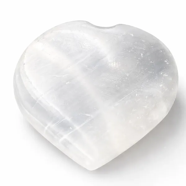 Selenite_Heart_Palm_Stone