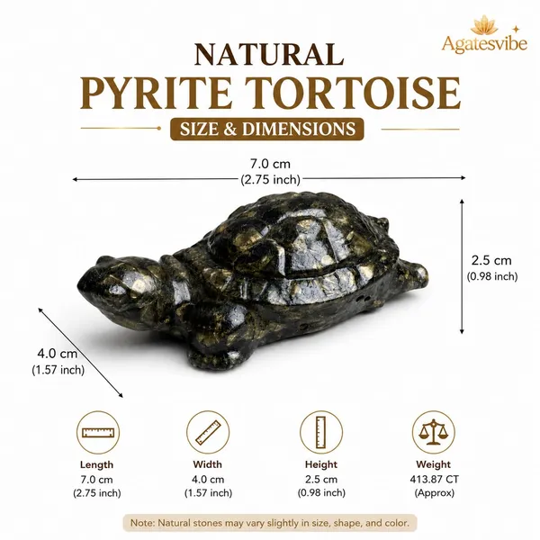 Pyrite_Turtle_Figurine