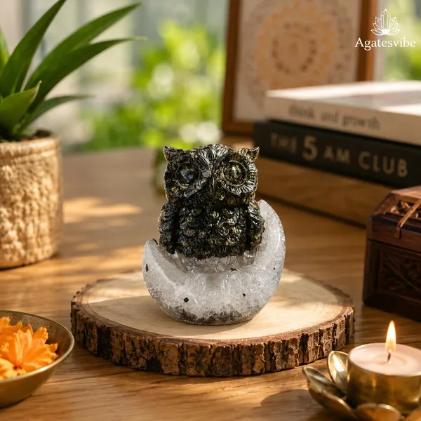 Pyrite_Owl_Statue