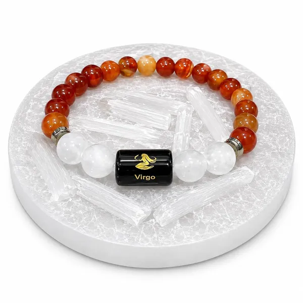 Virgo_Zodiac_Crystal_Bracelet_With_Selenite_Charging_Plate