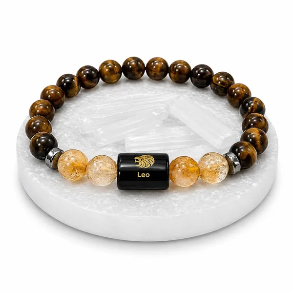 Leo_Zodiac_Bracelet_With_Selenite_Charging_Plate