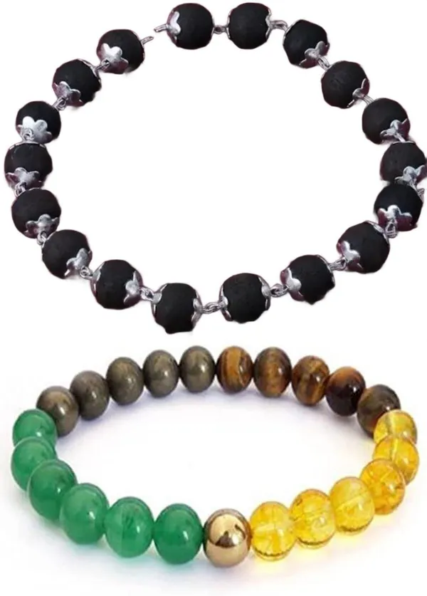 Multiagate_Wood,_Crystal_Bracelet_Set_(Pack_of_2)