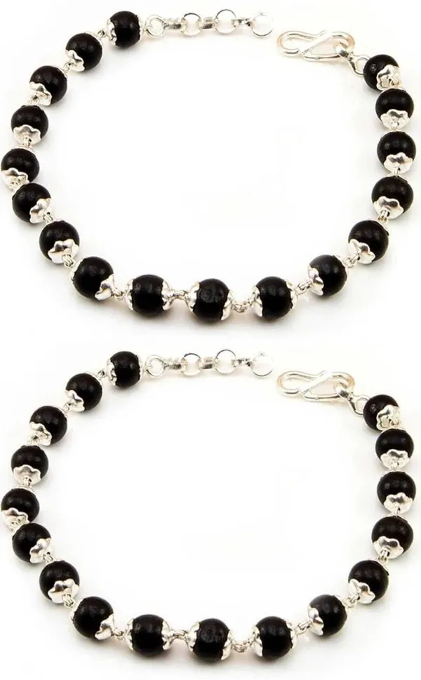 Multiagate_Wood,_Alloy_Bracelet_Set_(Pack_of_2)