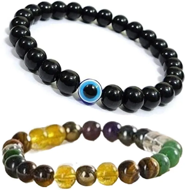Multiagate_Pyrite,_Hematite,_Green_Aventurine,_Amethyst,_Tiger's_Eye,_Citrine,_Evil_Eye_Bracelet_Set_(Pack_of_2)