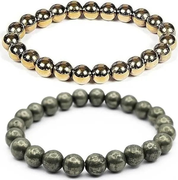 Multiagate_Pyrite,_Stone_Bracelet_Set_(Pack_of_2)