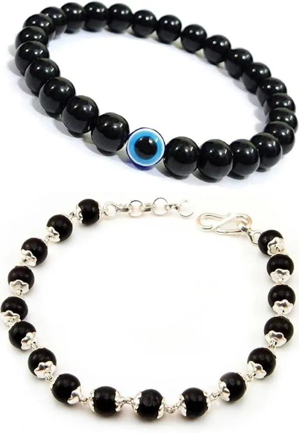Multiagate_Wood,_Evil_Eye,_Alloy_Bracelet_Set_(Pack_of_2)