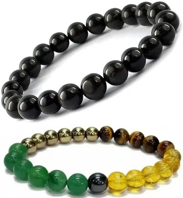 Multiagate_Stone,_Green_Aventurine,_Crystal,_Golden_Pyrite,_Tiger's_Eye,_Citrine_Bracelet_Set_(Pack_of_2)