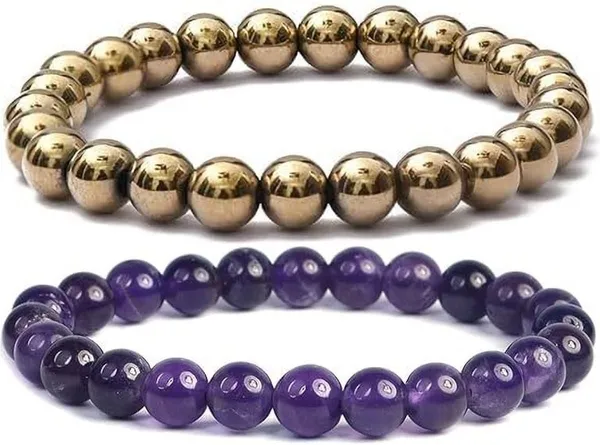 Multiagate_Amethyst,_Golden_Pyrite,_Crystal_Bracelet_Set_(Pack_of_2)