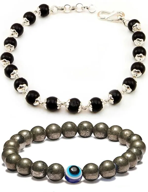 Multiagate_Wood,_Stone,_Alloy_Bracelet_Set_(Pack_of_2)