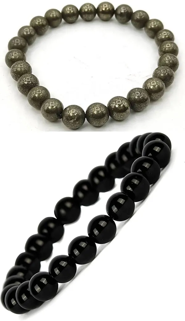 Multiagate_Pyrite_Bracelet_Set_(Pack_of_2)