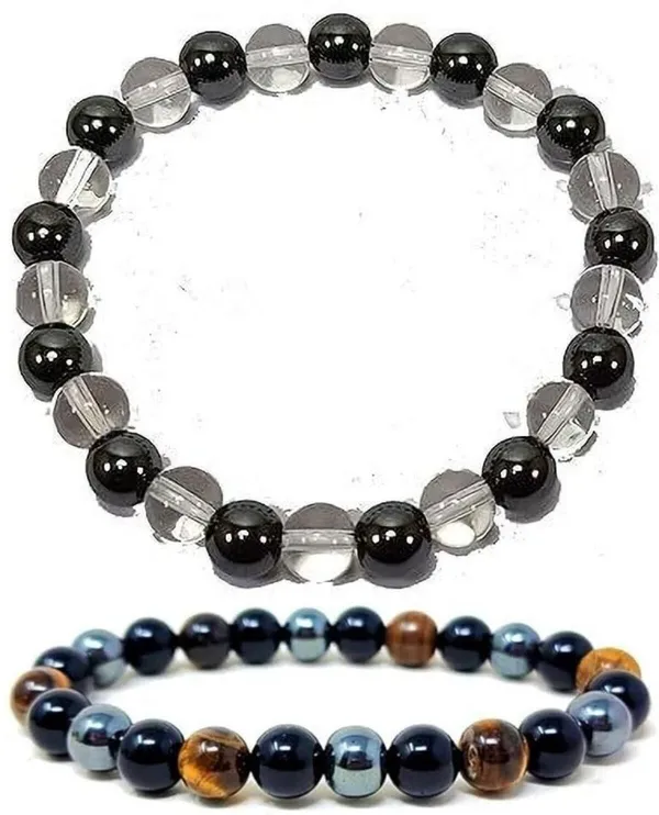 Multiagate_Stone,_Crystal,_Tiger's_Eye,_Black_Obsidian_Bracelet_Set_(Pack_of_2)