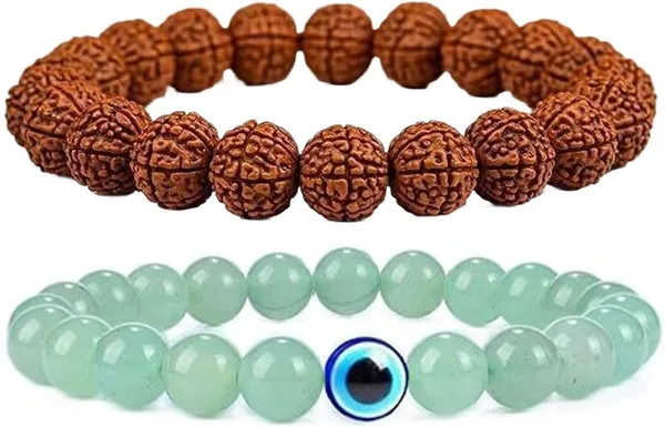 Multiagate_Crystal,_Rudraksha_Bracelet_Set_(Pack_of_2)