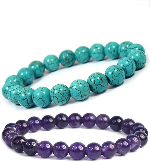Multiagate_Stone,_Amethyst,_Crystal,_Turquoise_Bracelet_Set_(Pack_of_2)