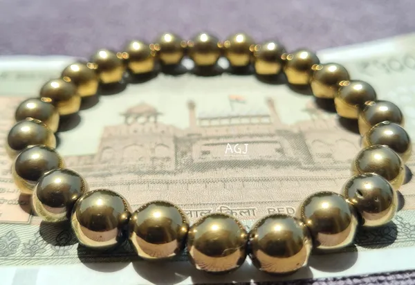 Multiagate_Golden_Pyrite,_Evil_Eye_Bracelet_Set_(Pack_of_2)