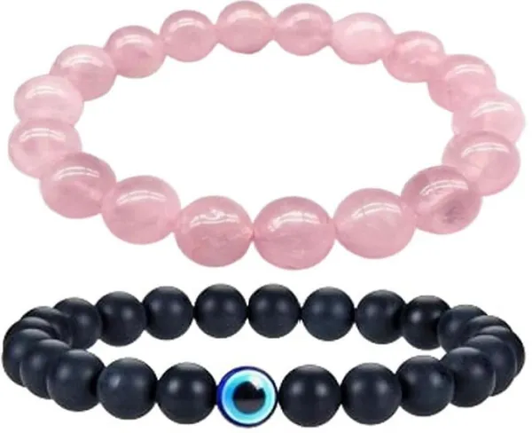 Multiagate_Rose_Quartz,_Crystal_Bracelet_Set_(Pack_of_2)