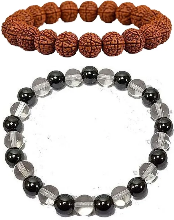 Multiagate_Crystal,_Rudraksha_Bracelet_Set_(Pack_of_2)