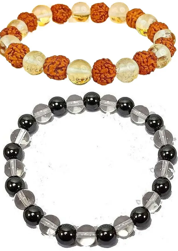 Multiagate_Crystal,_Rudraksha,_Clear_Quartz_Bracelet_Set_(Pack_of_2)