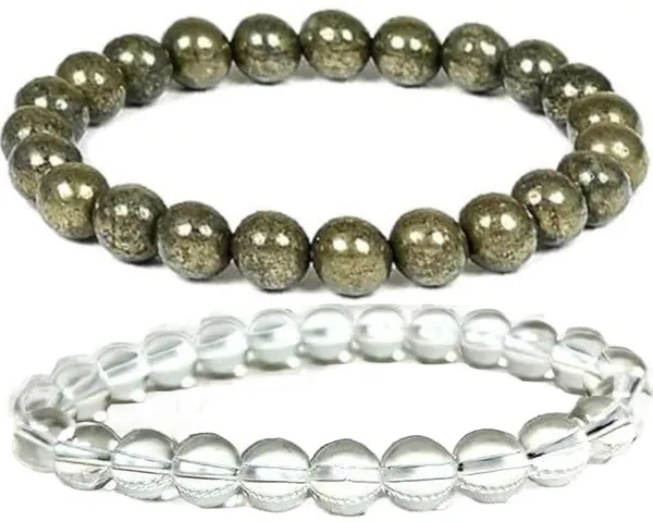 Multiagate_Pyrite,_Stone,_Crystal,_Clear_Quartz_Bracelet_Set_(Pack_of_2)