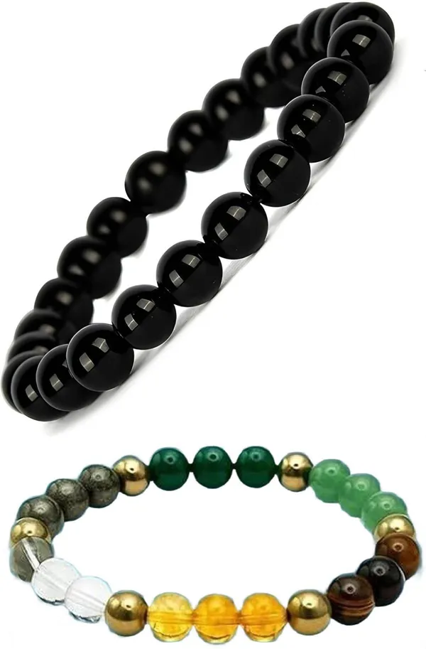 Multiagate_Pyrite,_Stone_Bracelet_Set_(Pack_of_2)