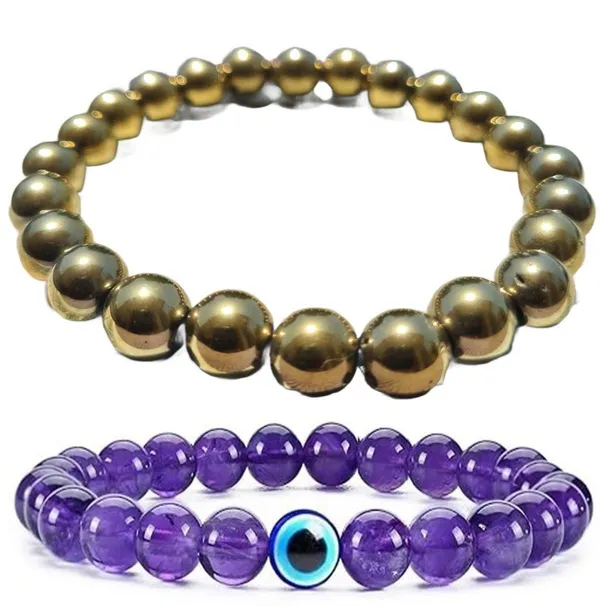 Multiagate_Golden_Pyrite,_Crystal_Bracelet_Set_(Pack_of_2)