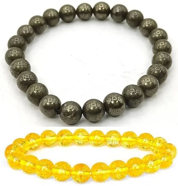 Multiagate_Pyrite,_Stone,_Crystal,_Citrine_Bracelet_Set_(Pack_of_2)