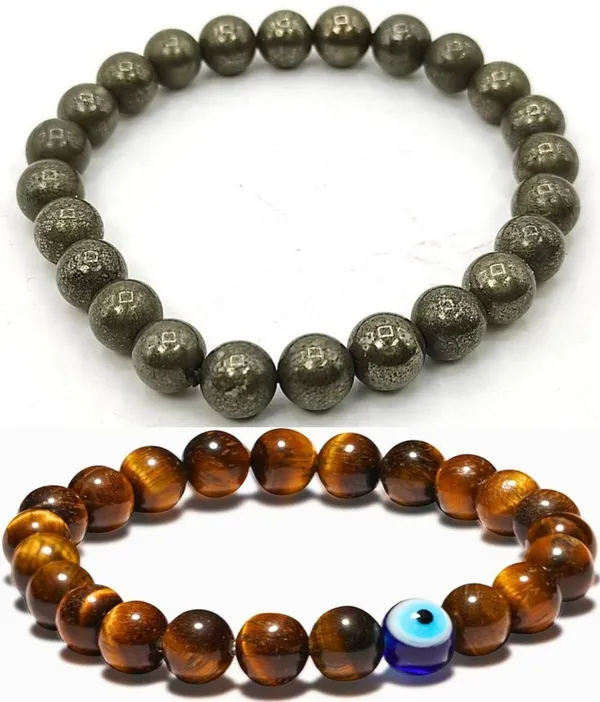 Multiagate_Pyrite,_Stone_Bracelet_Set_(Pack_of_2)