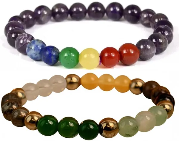 Multiagate_Lapiz_Lazuli,_Stone,_Green_Aventurine,_Amethyst,_Crystal,_7_Chakra,_Red,_Black_Obsidian_Bracelet_Set_(Pack_of_2)
