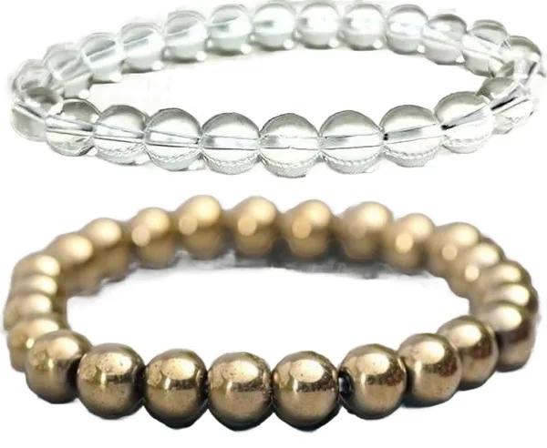 Multiagate_Pyrite,_Stone,_Crystal,_Clear_Quartz_Bracelet_Set_(Pack_of_2)