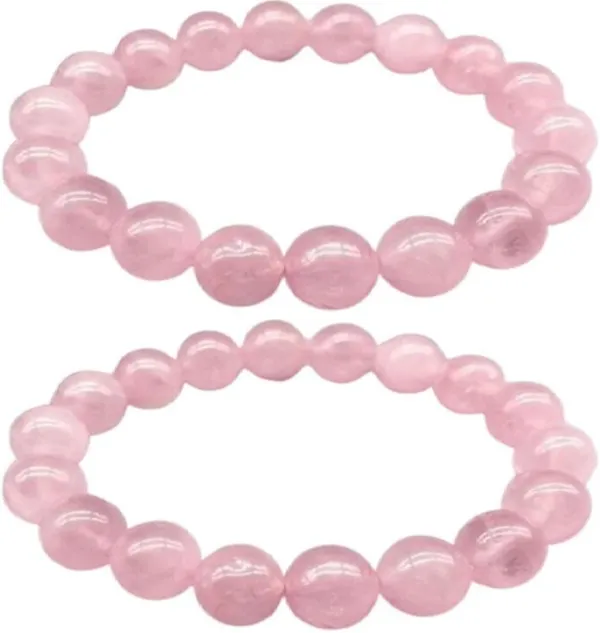 Multiagate_Rose_Quartz_Bracelet_Set_(Pack_of_2)
