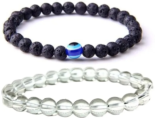 Multiagate_Stone,_Crystal,_Lava,_Clear_Quartz,_Black_Obsidian_Bracelet_Set_(Pack_of_2)